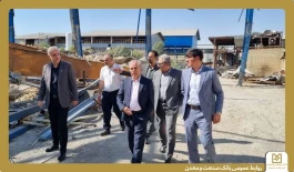 تداوم تولید و حفظ اشتغال؛ محور بازدید معاون مدیرعامل بانك صنعت و معدن در استان مركزی